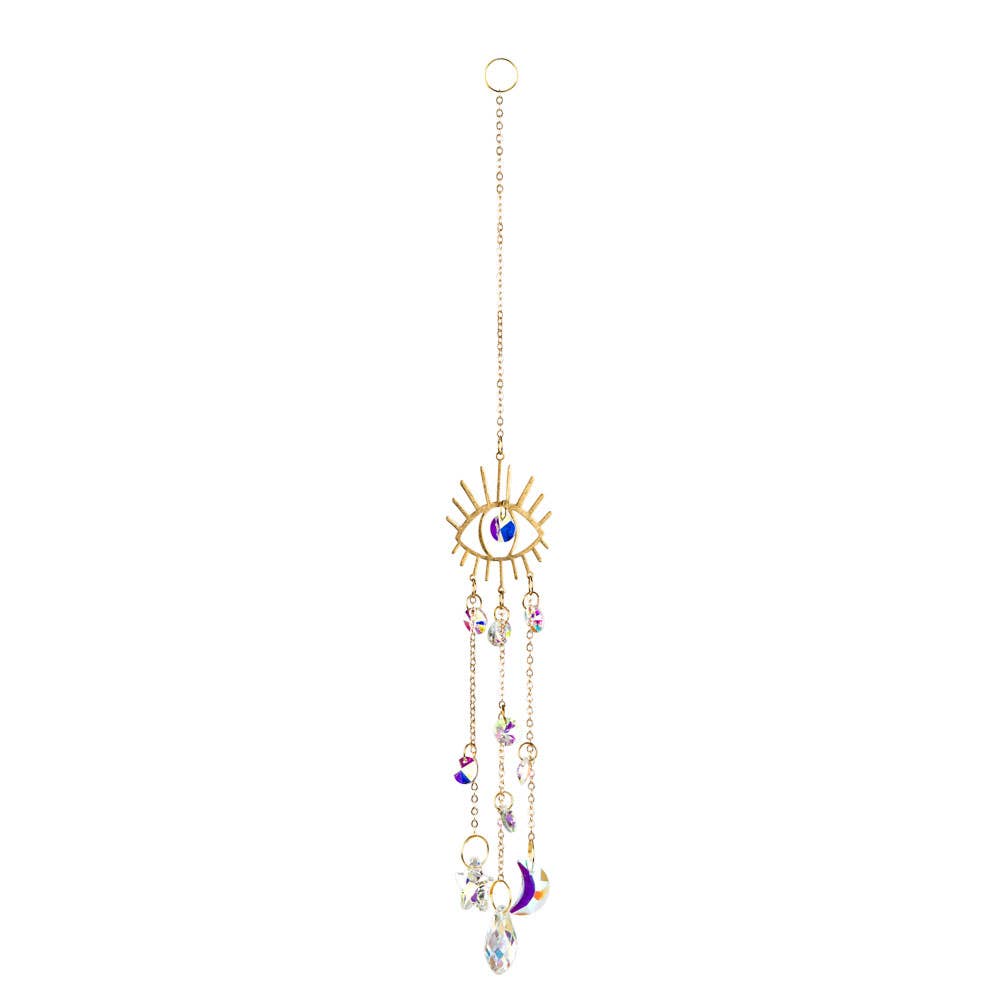 EVIL EYE CRYSTAL SUNCATCHER