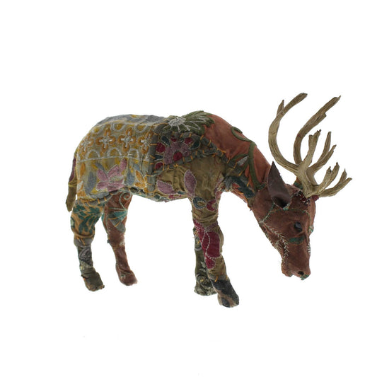 Bavarian Forest Stag Grazing - Sm - Deep Brown