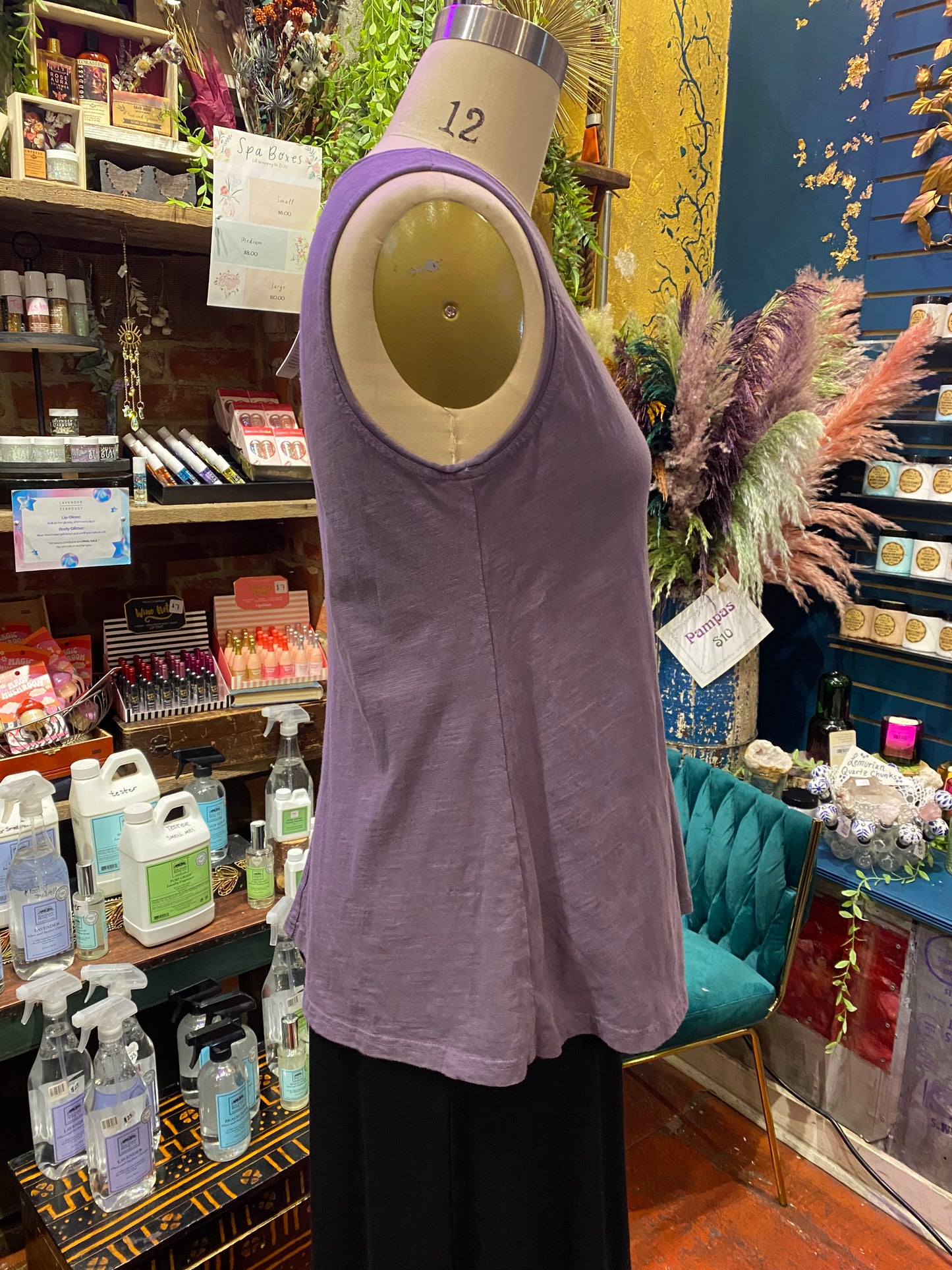Swing Tunic Tank - Mulberry