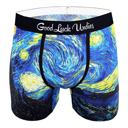 Men's 'The Starry Night Art' Underwear
