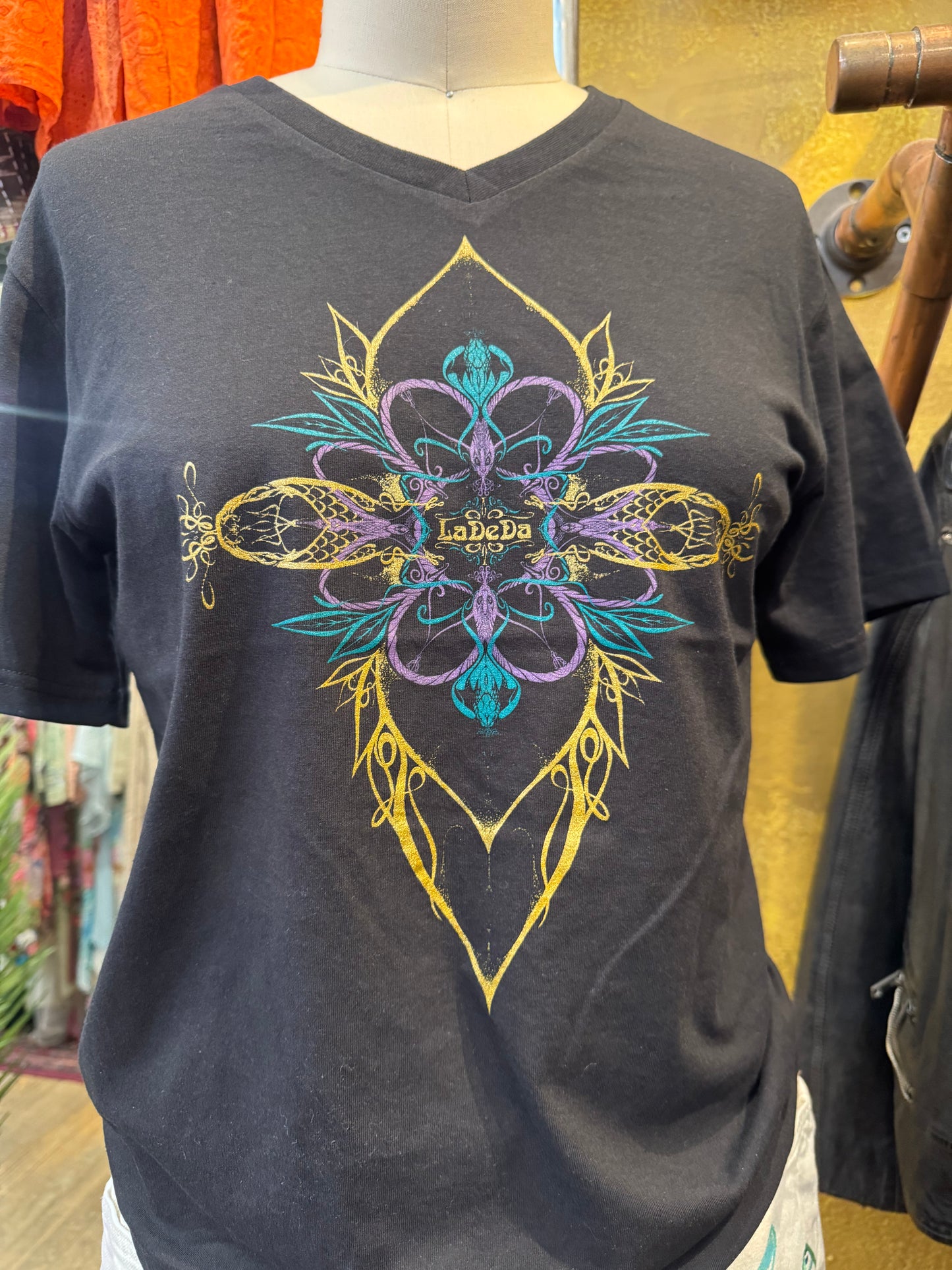 Tattoo Experience 2025 Printed V-Neck T-Shirt