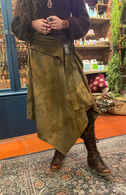 Minxi Athena Skirt - Green #1