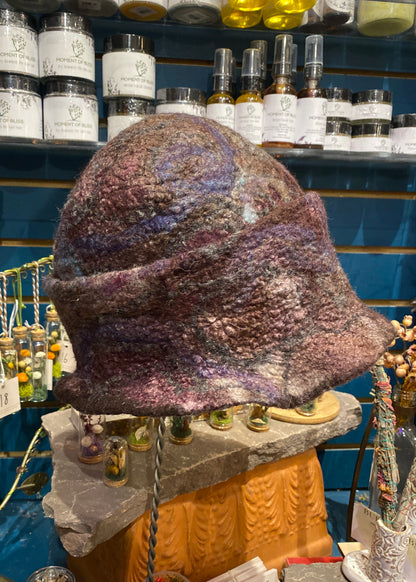 Brown Multi-Brim Hat * #20