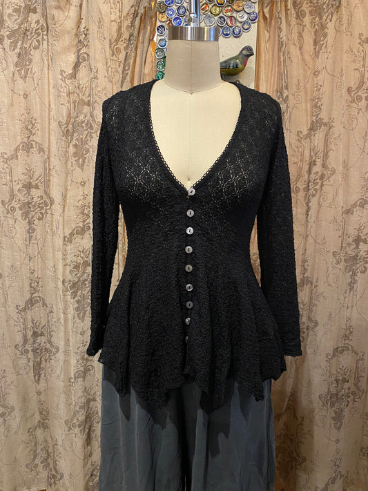 Janey Lace Top - Black