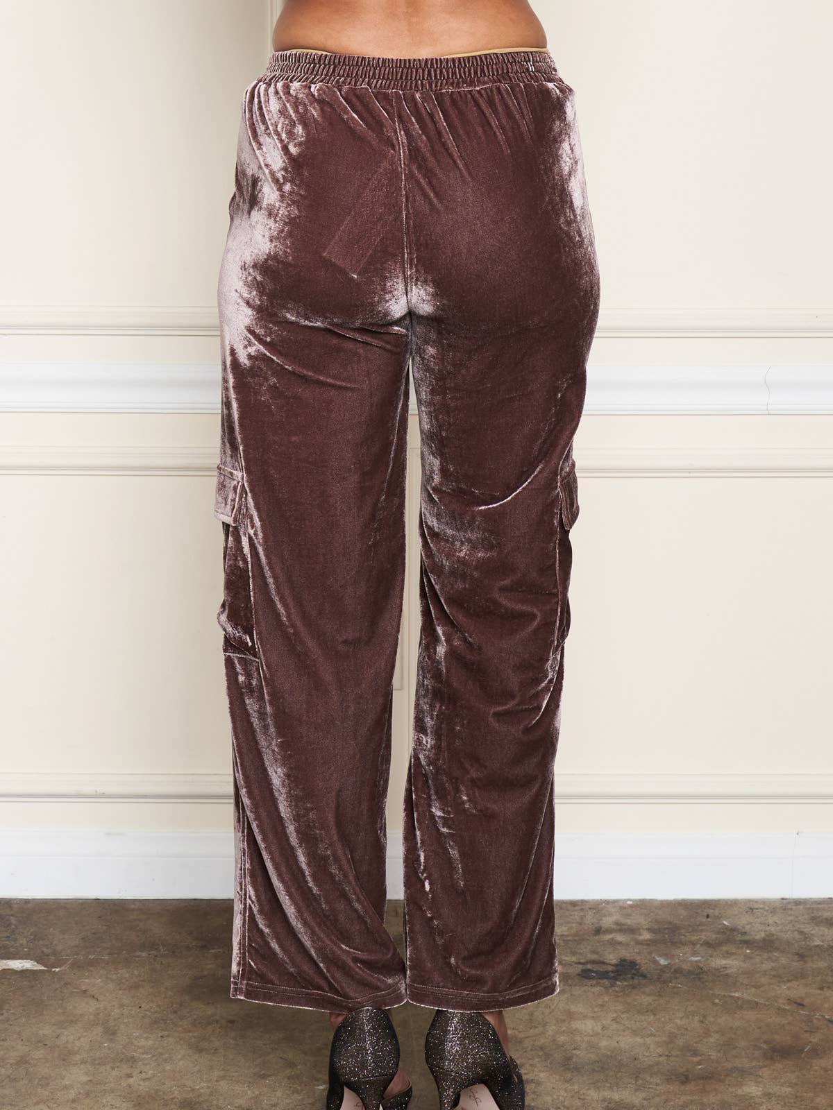 Velvet Cargo Pant - Mocha