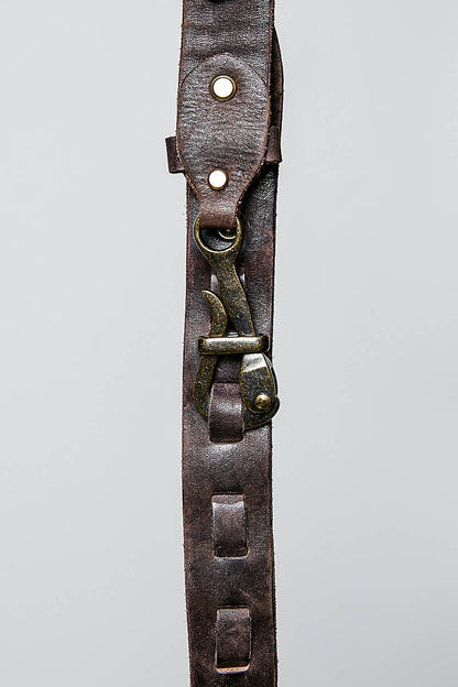 Rugged Handcrafted Vintage Genuine Leather Belt