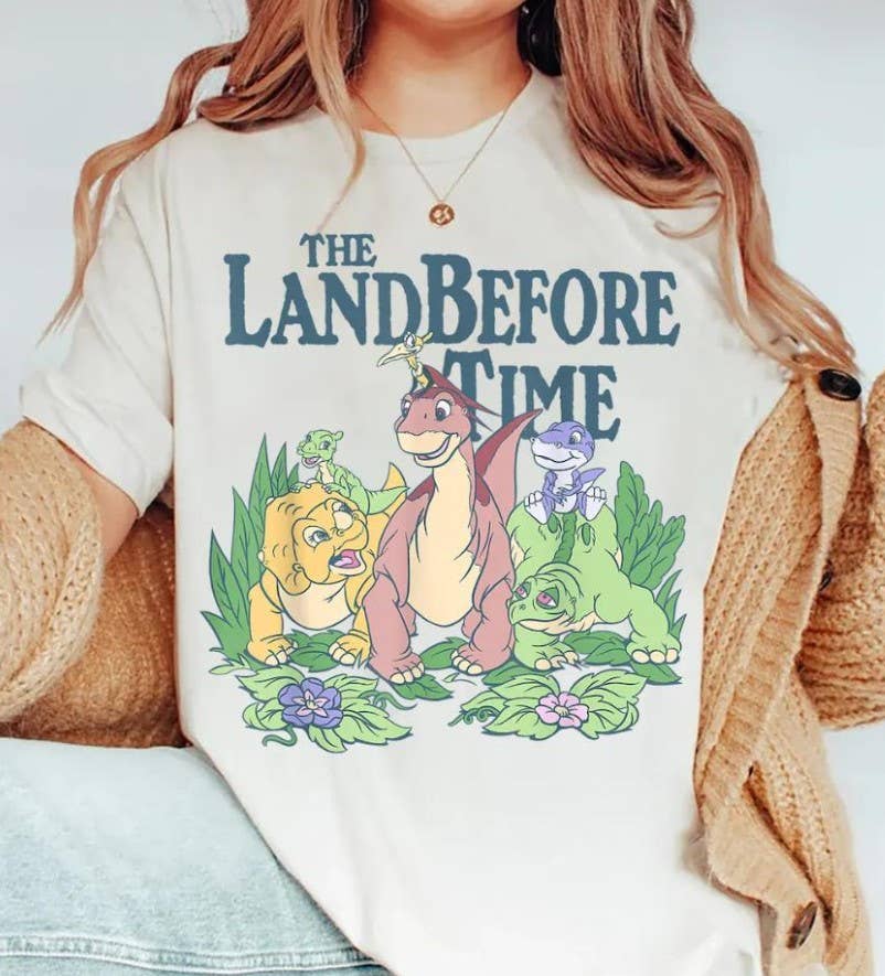 Land Before Time Dinosaur Friends Tee