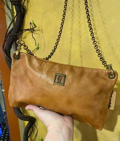 Chain Crossbody - Camel