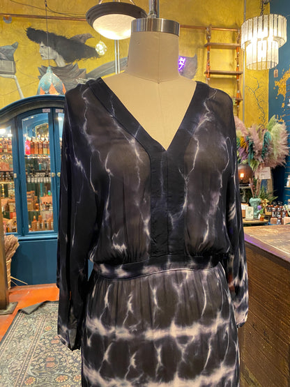 Olina Dress - Midnight Links Wash