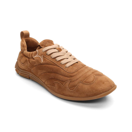 Miura Suede Sneaker - Saddle