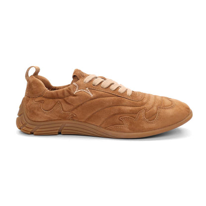 Miura Suede Sneaker - Saddle