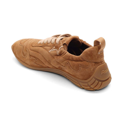 Miura Suede Sneaker - Saddle