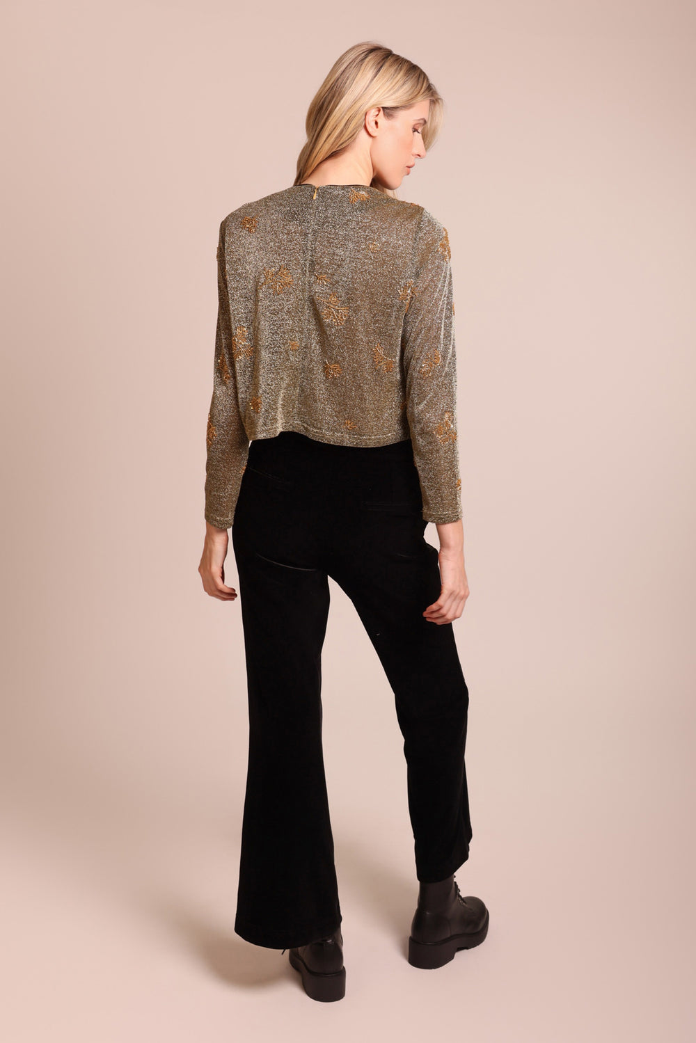 Marge Top - Gold Shimmer
