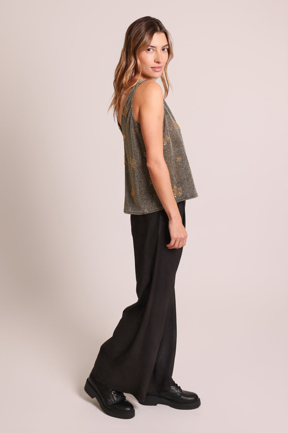 Valerie Top - Gold Shimmer