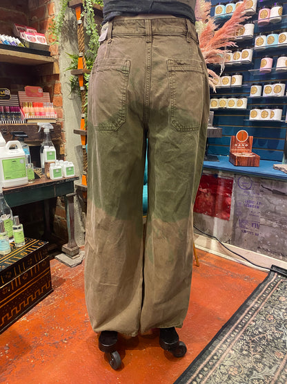 Custom Dyed Palmer Jeans - Breen