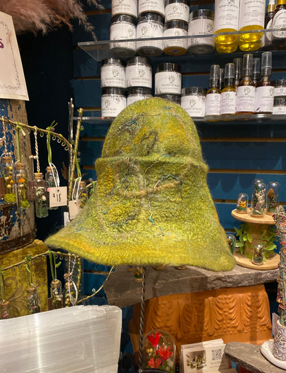 Green Brim Hat * #18