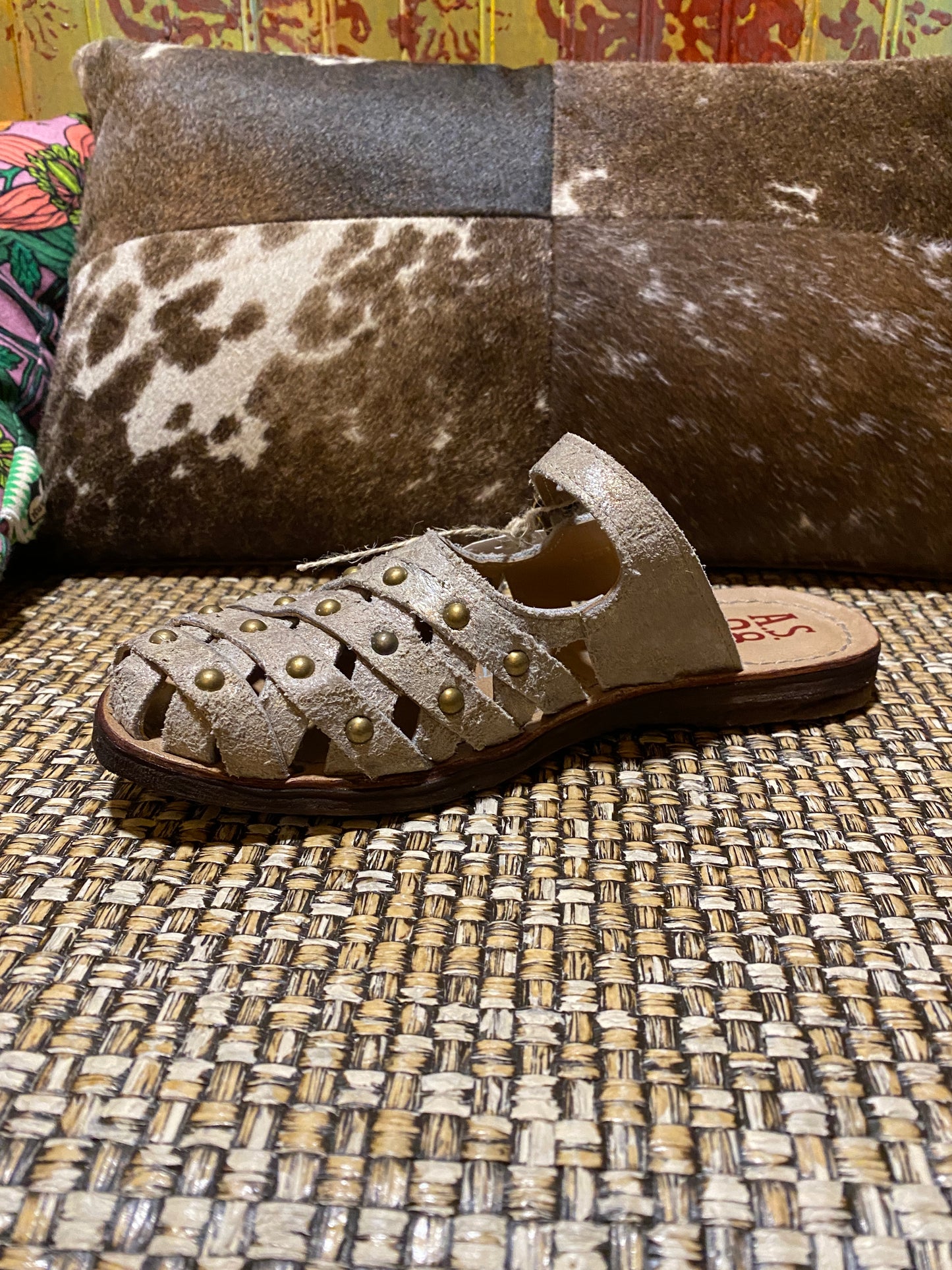 Ryatt Sandal - Taupe Shimmer