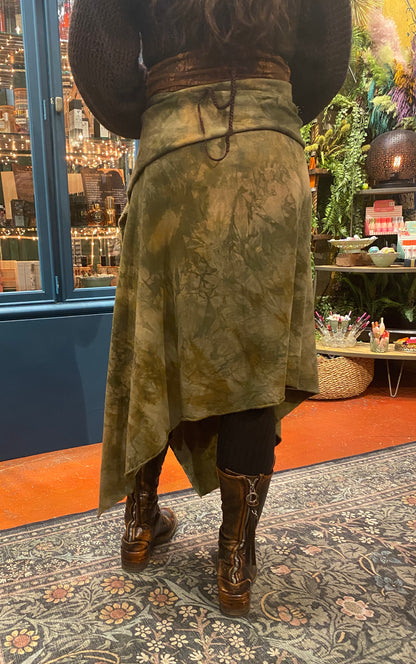 Minxi Athena Skirt - Green #1