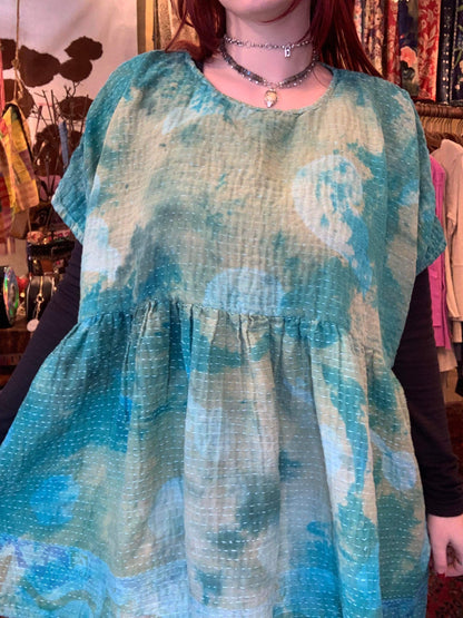 Custom Dyed Daydreamer Mini Dress*