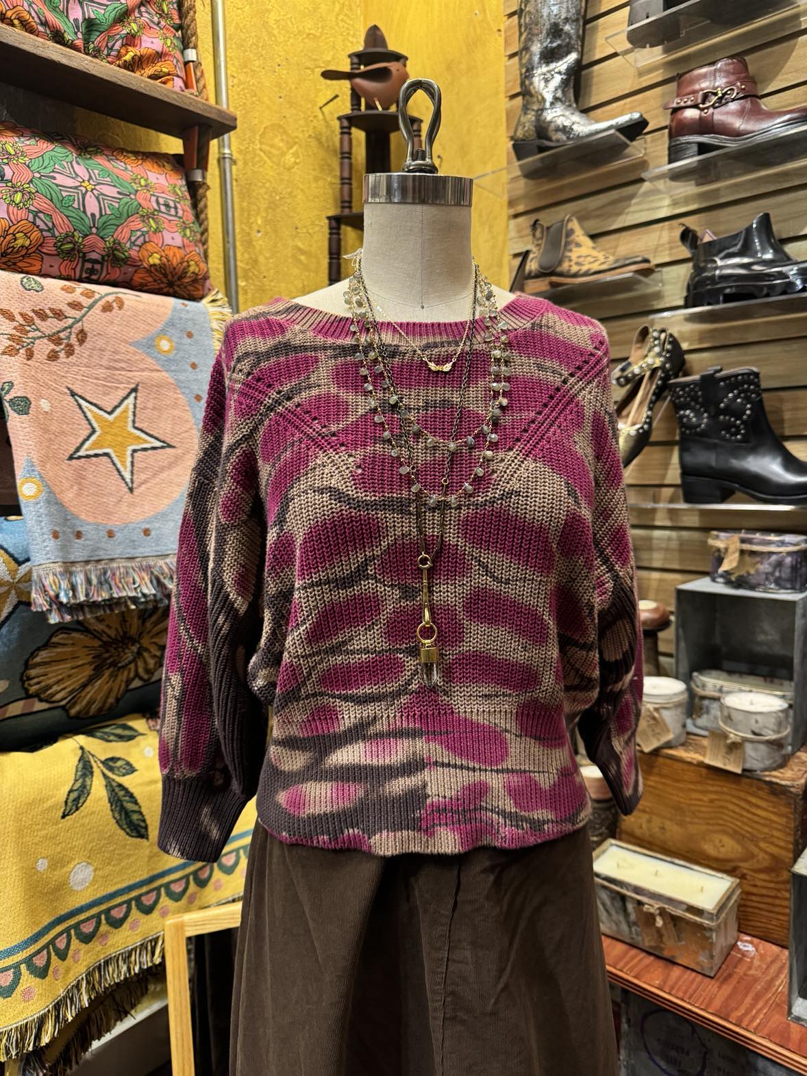 Marcelyn Sweater - Wild Orchid