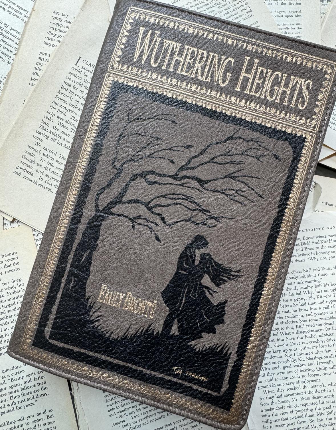 Wuthering Heights Book Clutch Bag