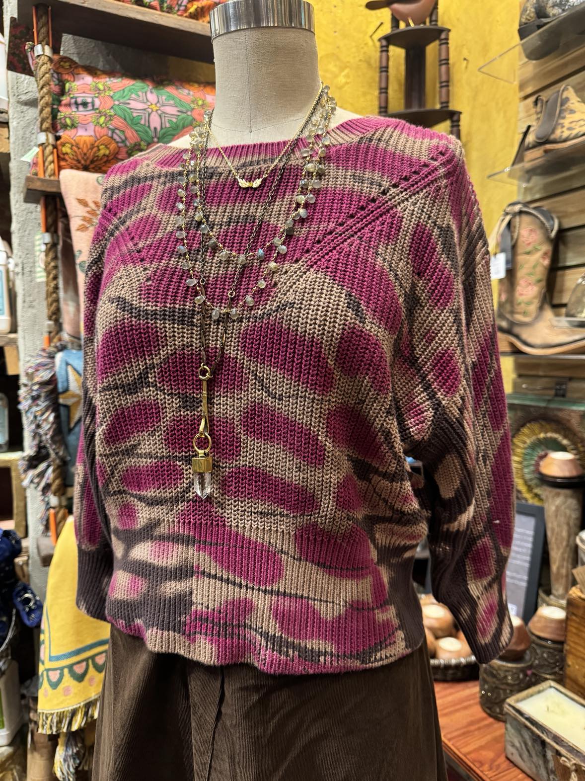 Marcelyn Sweater - Wild Orchid