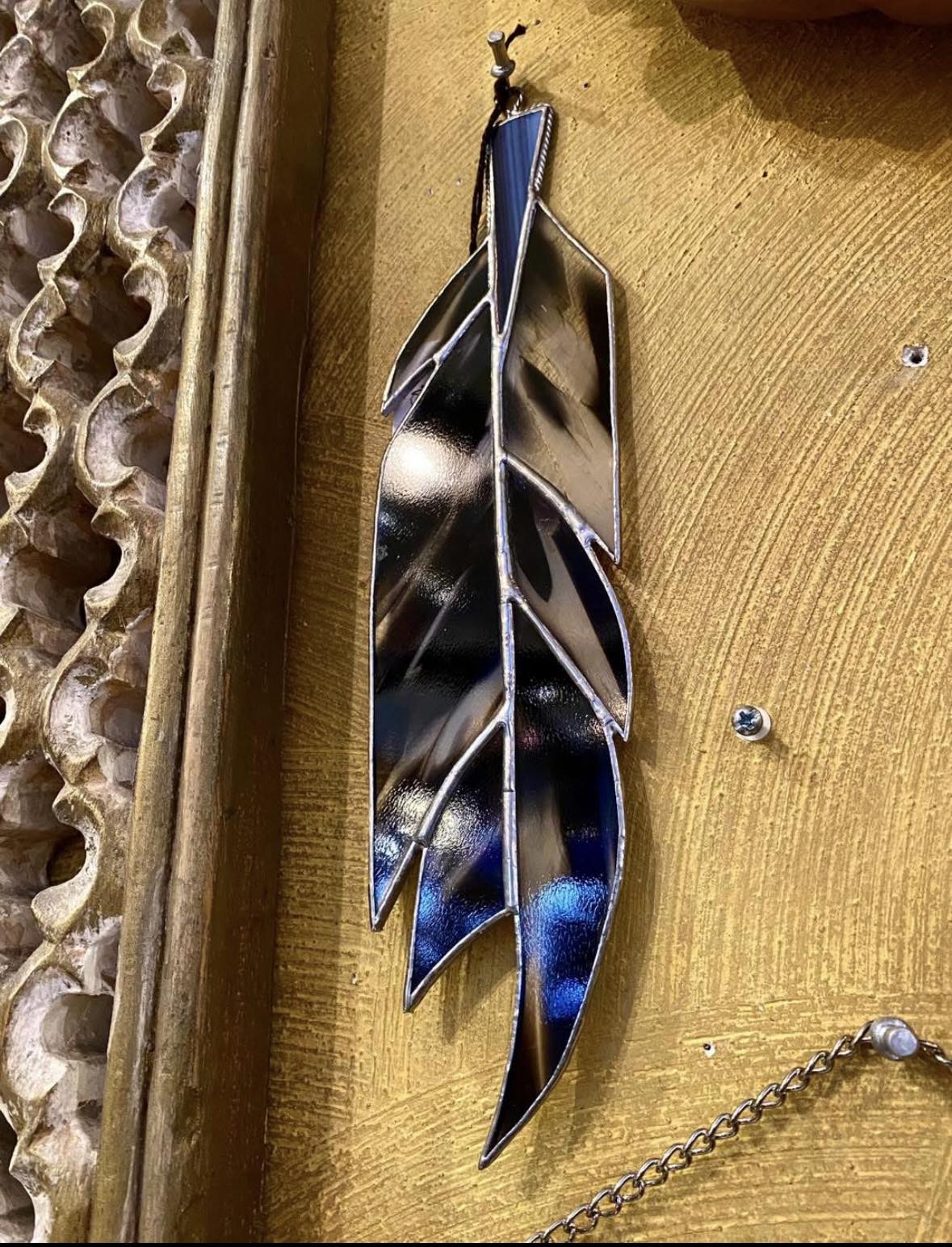 Feather Stained Glass*