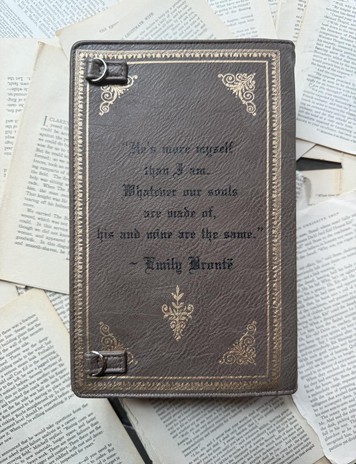 Wuthering Heights Book Clutch Bag