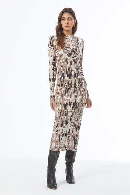 Dax Dress - Shiitake Nexus Wash