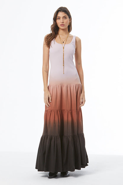 Gabbie Maxi Dress - Antique Violet Ombre