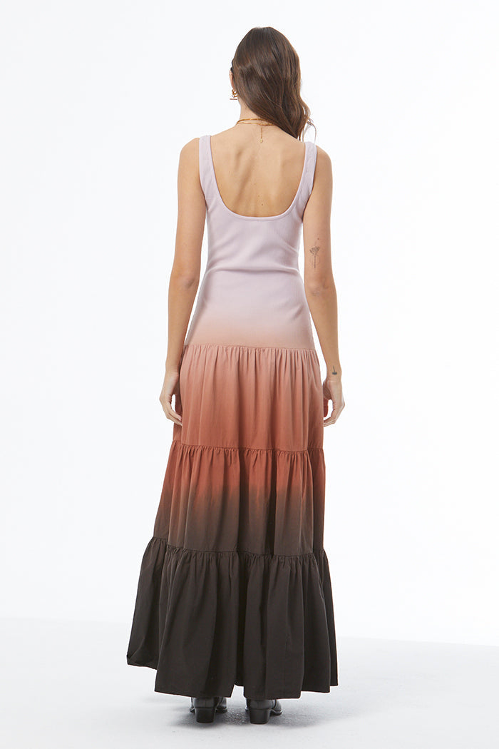Gabbie Maxi Dress - Antique Violet Ombre