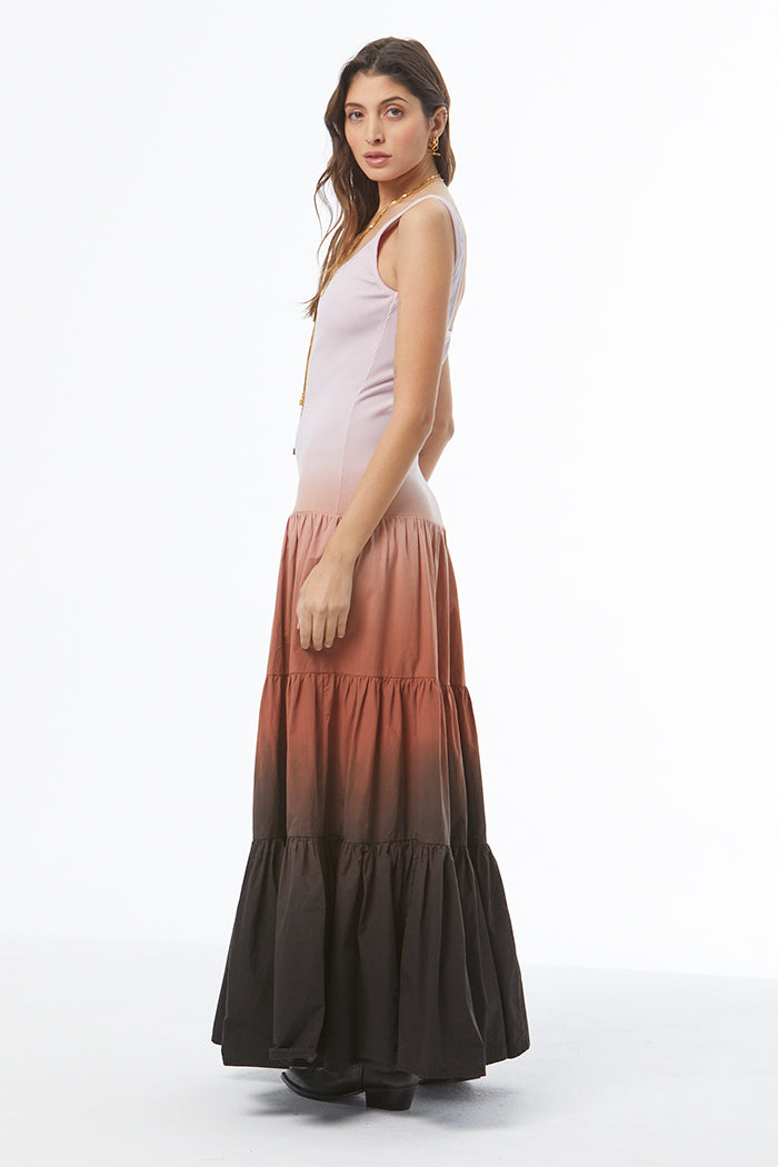 Gabbie Maxi Dress - Antique Violet Ombre