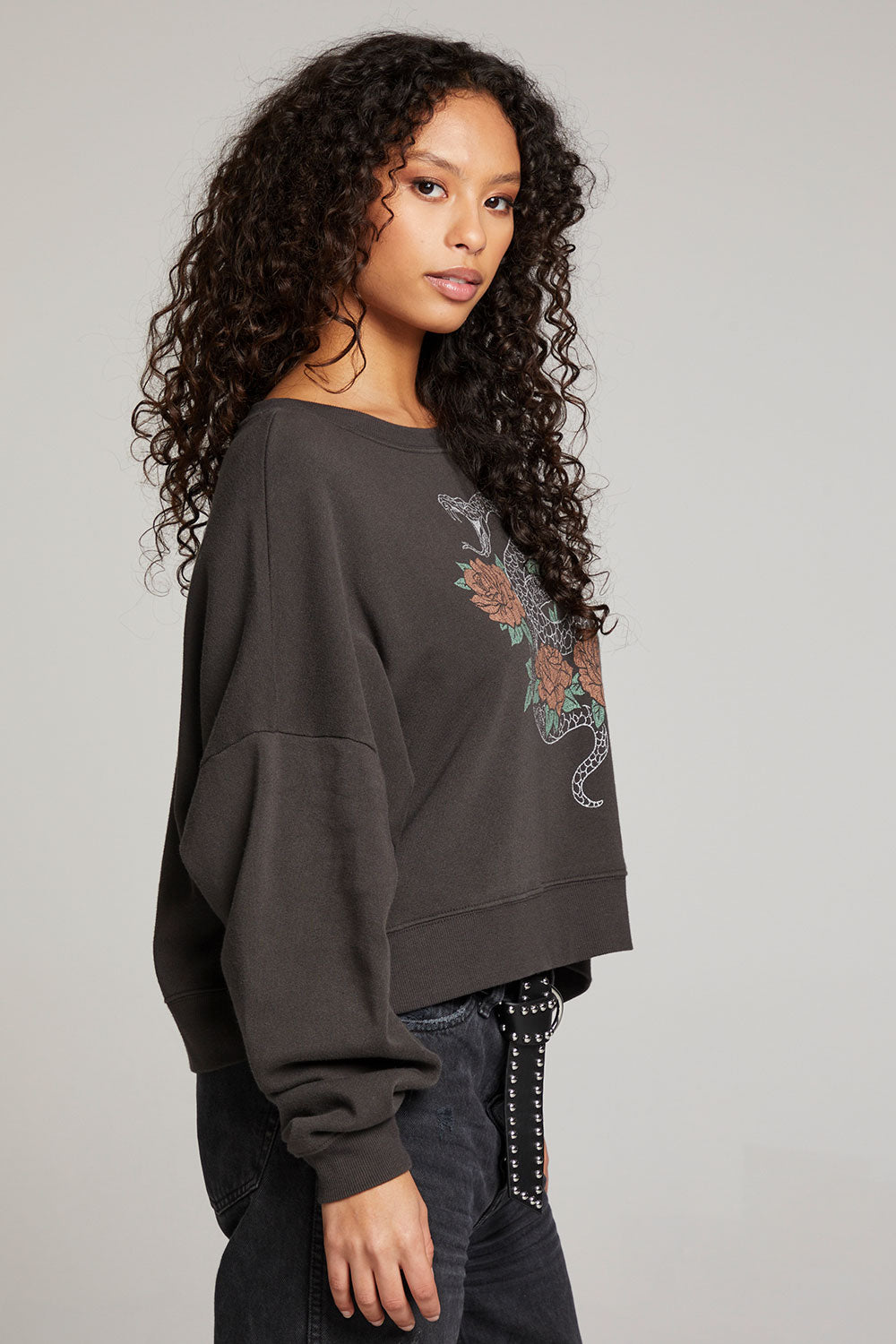 Snake & Roses Pullover