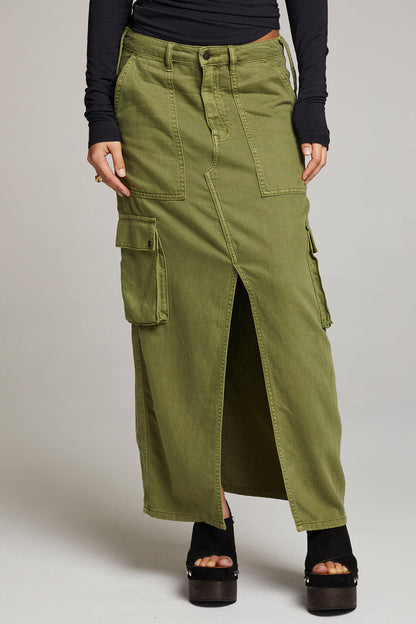 Tri Maxi Skirt - Sphagnum