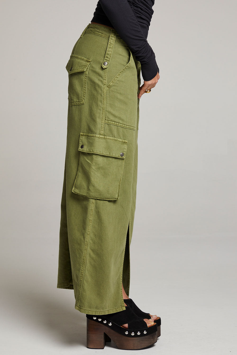 Tri Maxi Skirt - Sphagnum