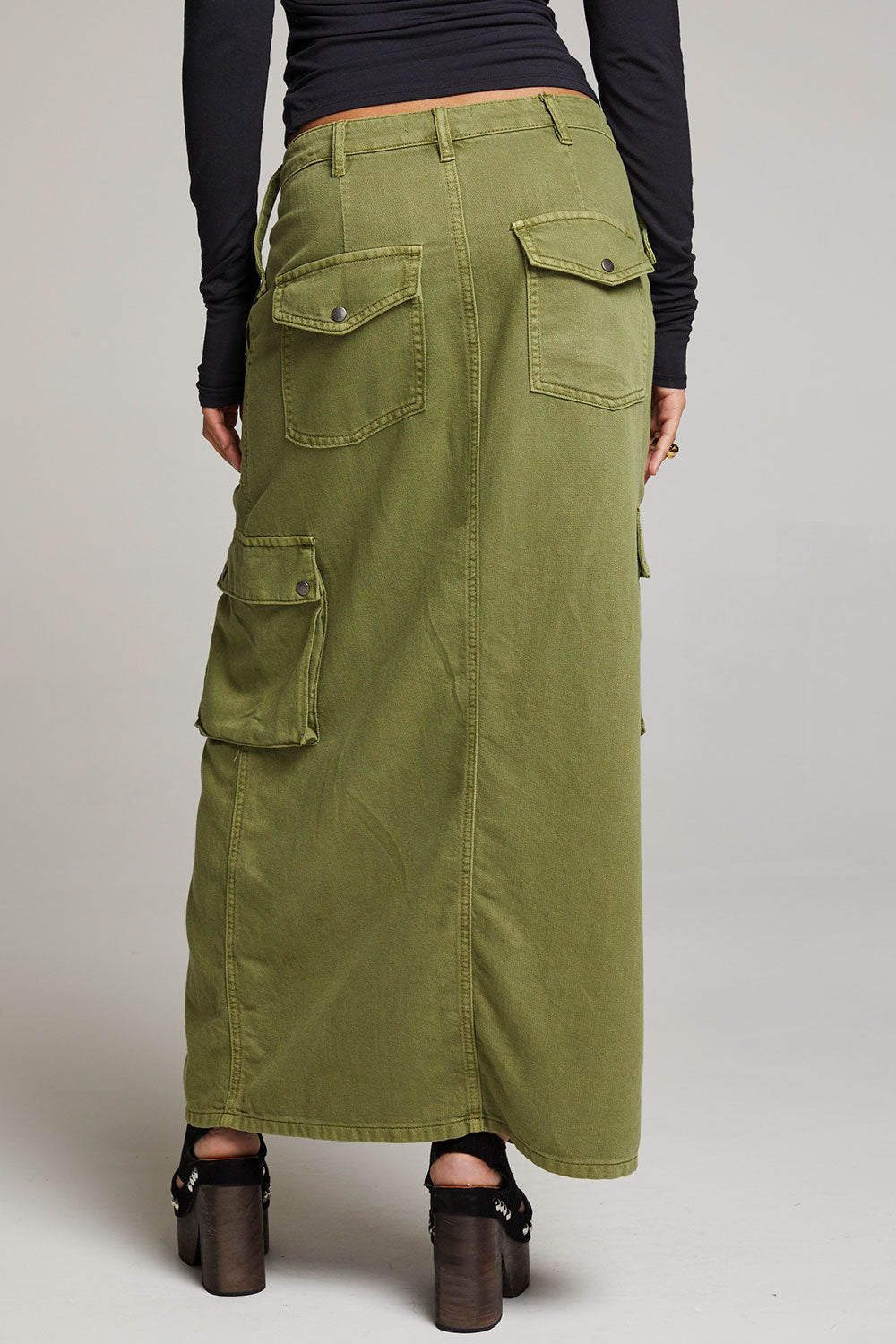 Tri Maxi Skirt - Sphagnum