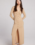 Fawn Maxi Dress-Toasted Coconut