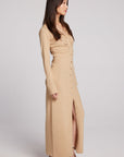 Fawn Maxi Dress-Toasted Coconut