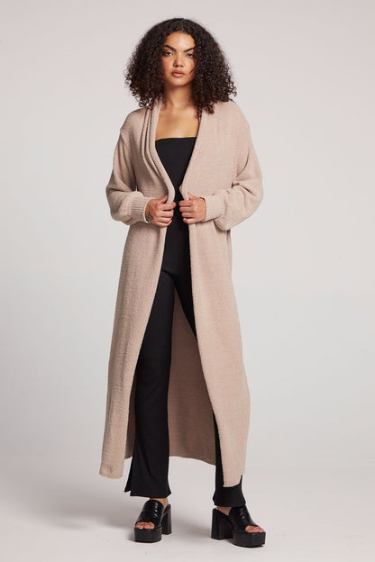 Eve Maxi Cardigan- Toasted Coconut