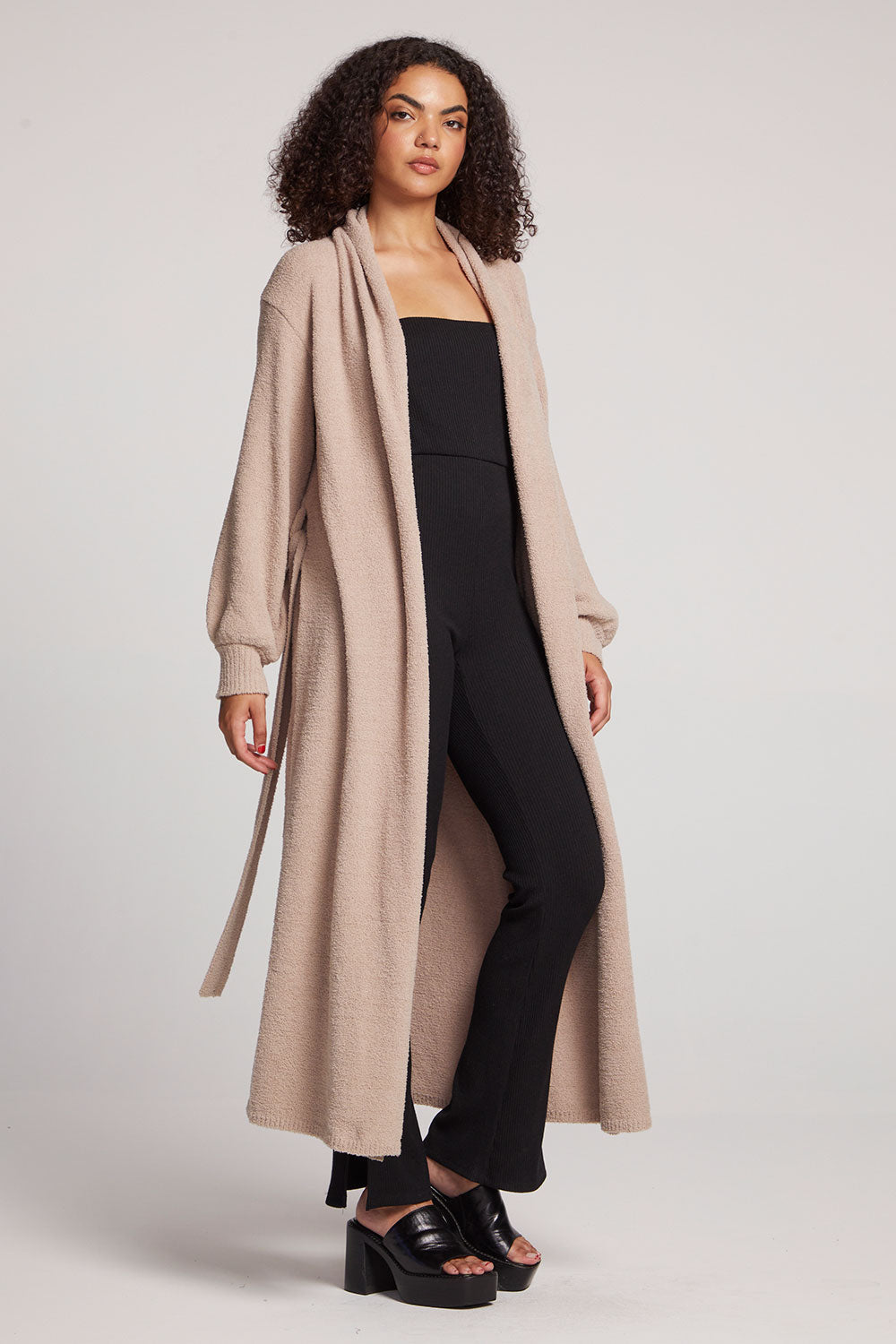 Eve Maxi Cardigan- Toasted Coconut