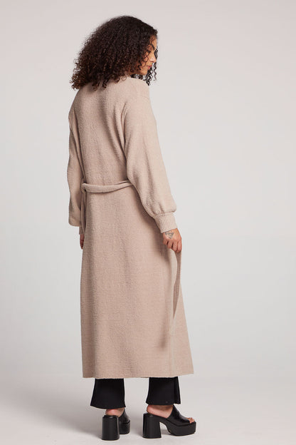 Eve Maxi Cardigan- Toasted Coconut