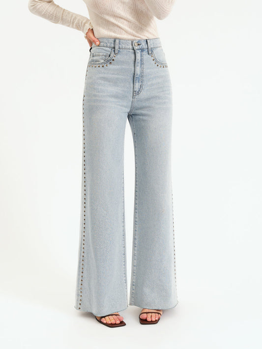 Far Out High Rise Wide Leg - Lets Dance