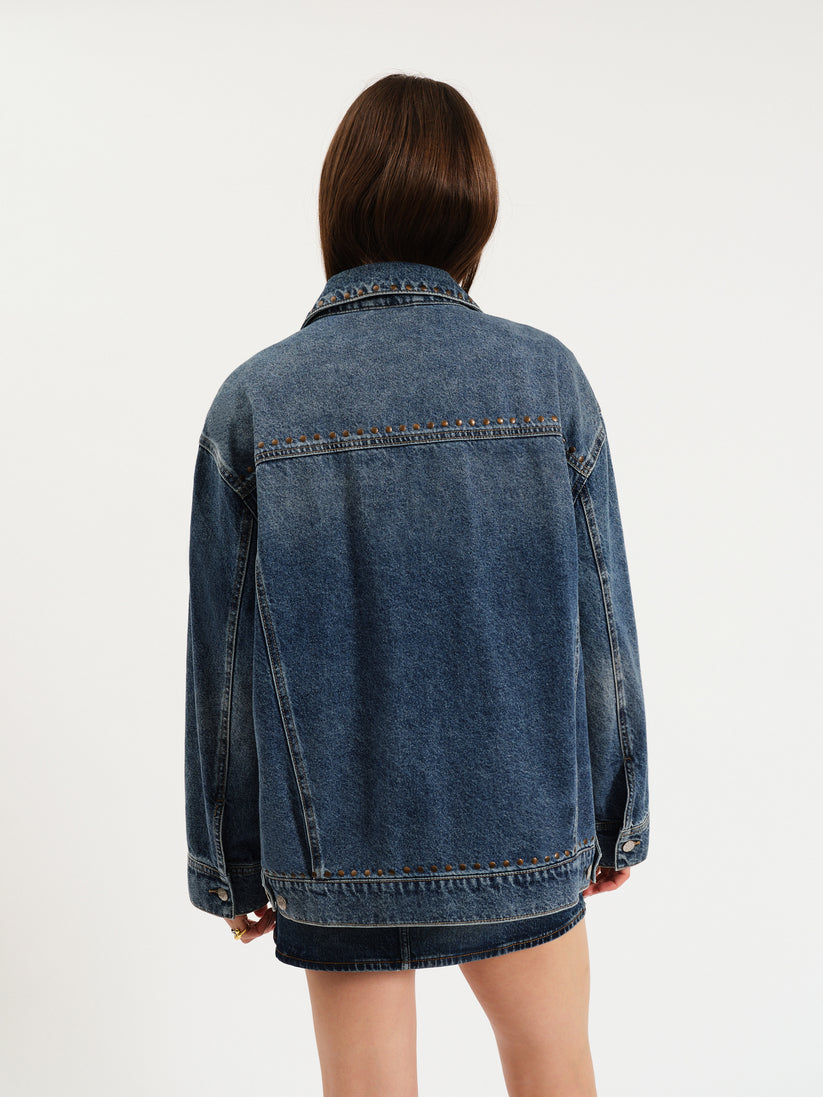 Beau Boyfriend Jacket - Vintage Blue