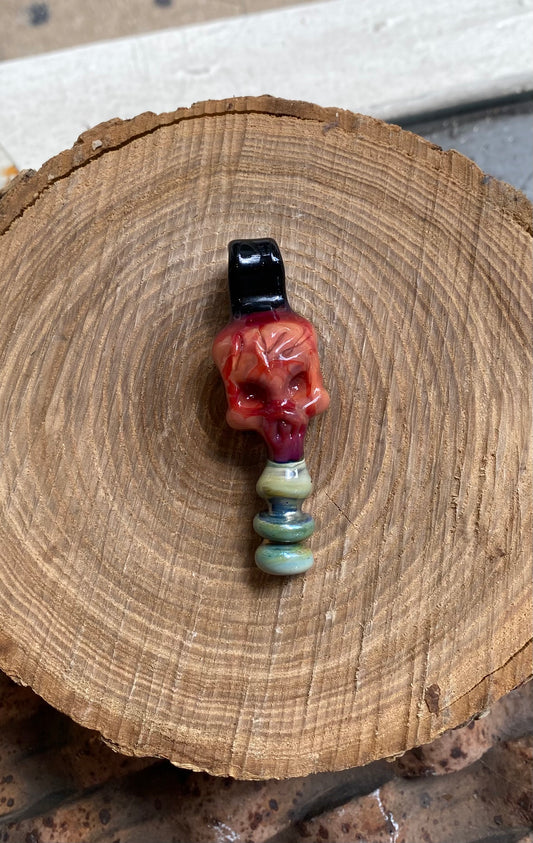 Red Skull w/ Spine - TG04*