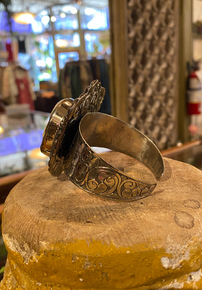 Bone Skull Cuff Bracelet (1)