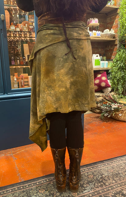 Minxi Athena Skirt - Green #2