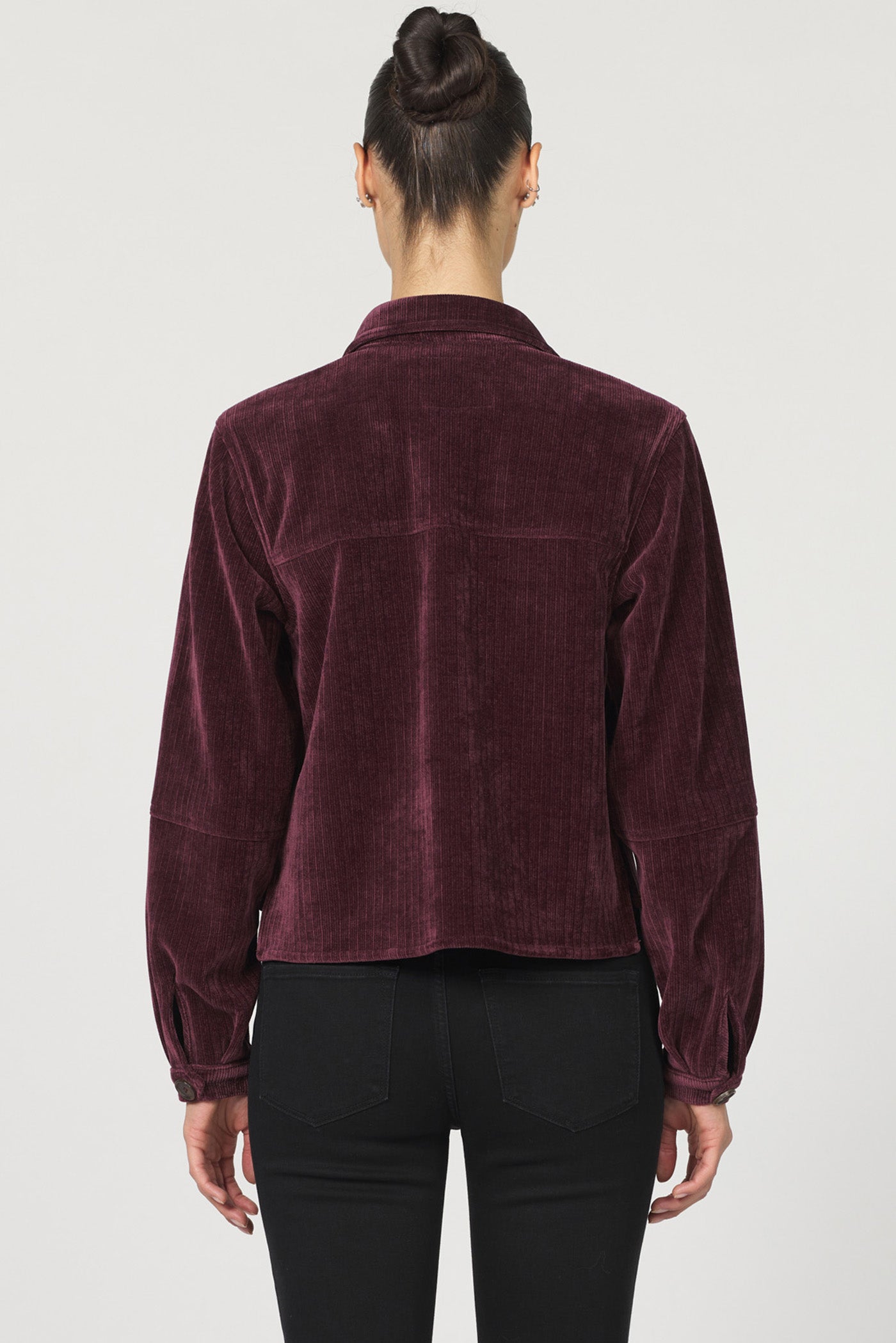 Gina Cropped Jacket - Fig