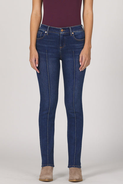 Blaire Mid Rise Straight Leg Jean - Palmira