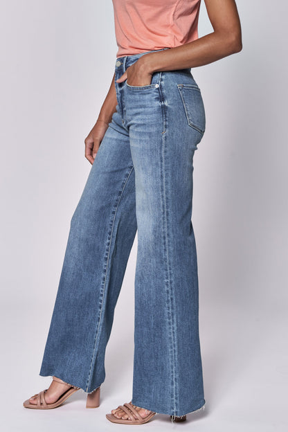 Fiona High Rise Wide Leg Pant - Natal