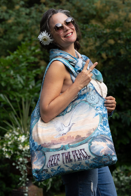 Peace Out Market Tote